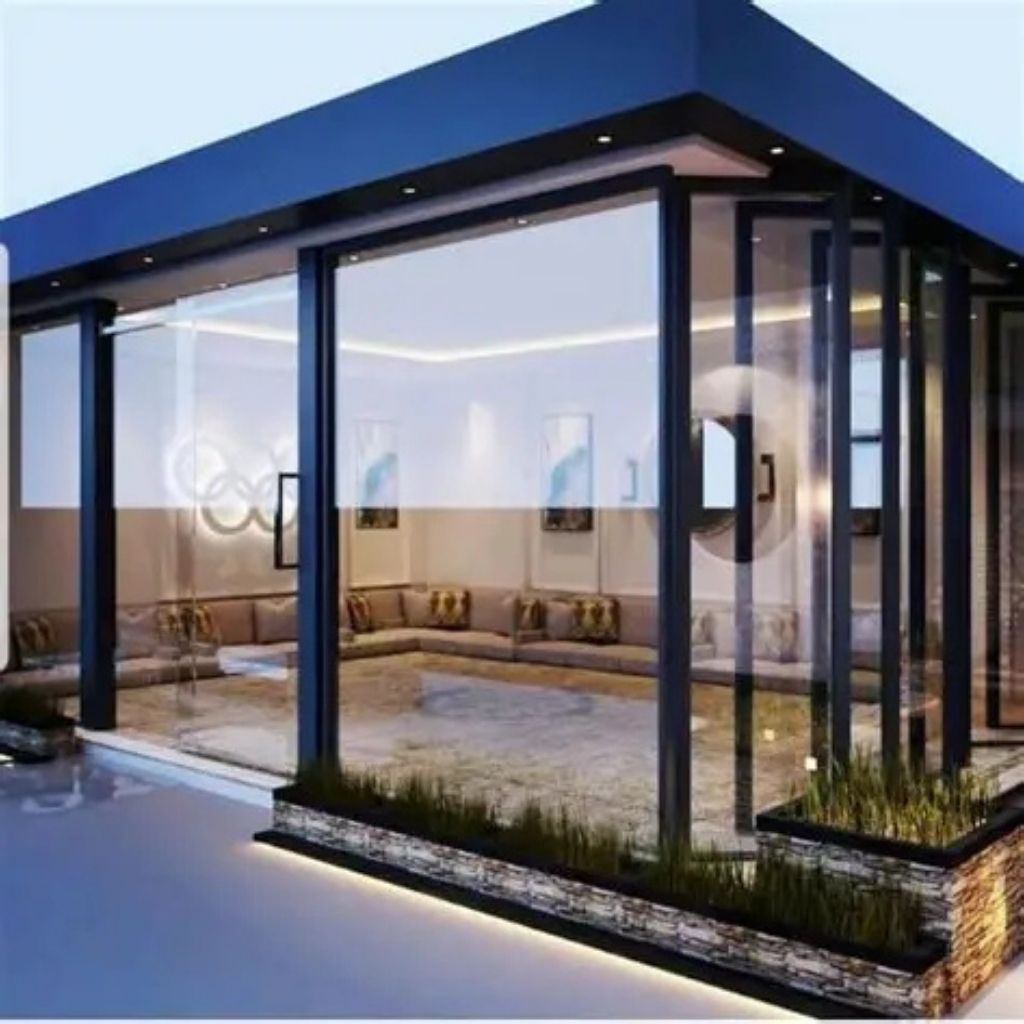 تصميم غرف زجاجية بقطر